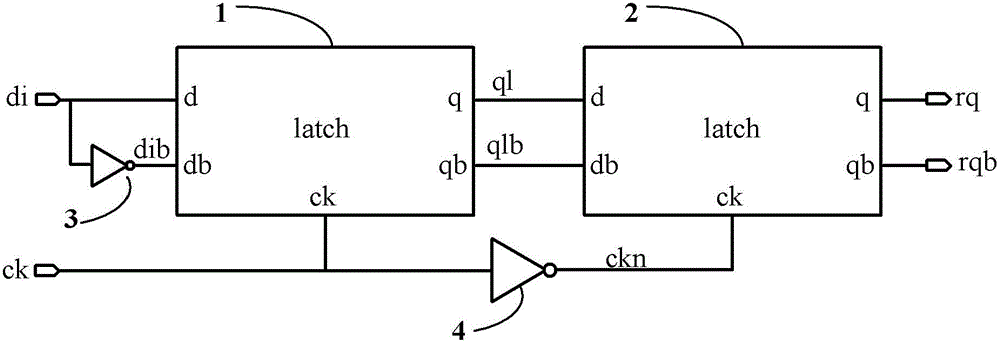 A register circuit designed for radiation hardening