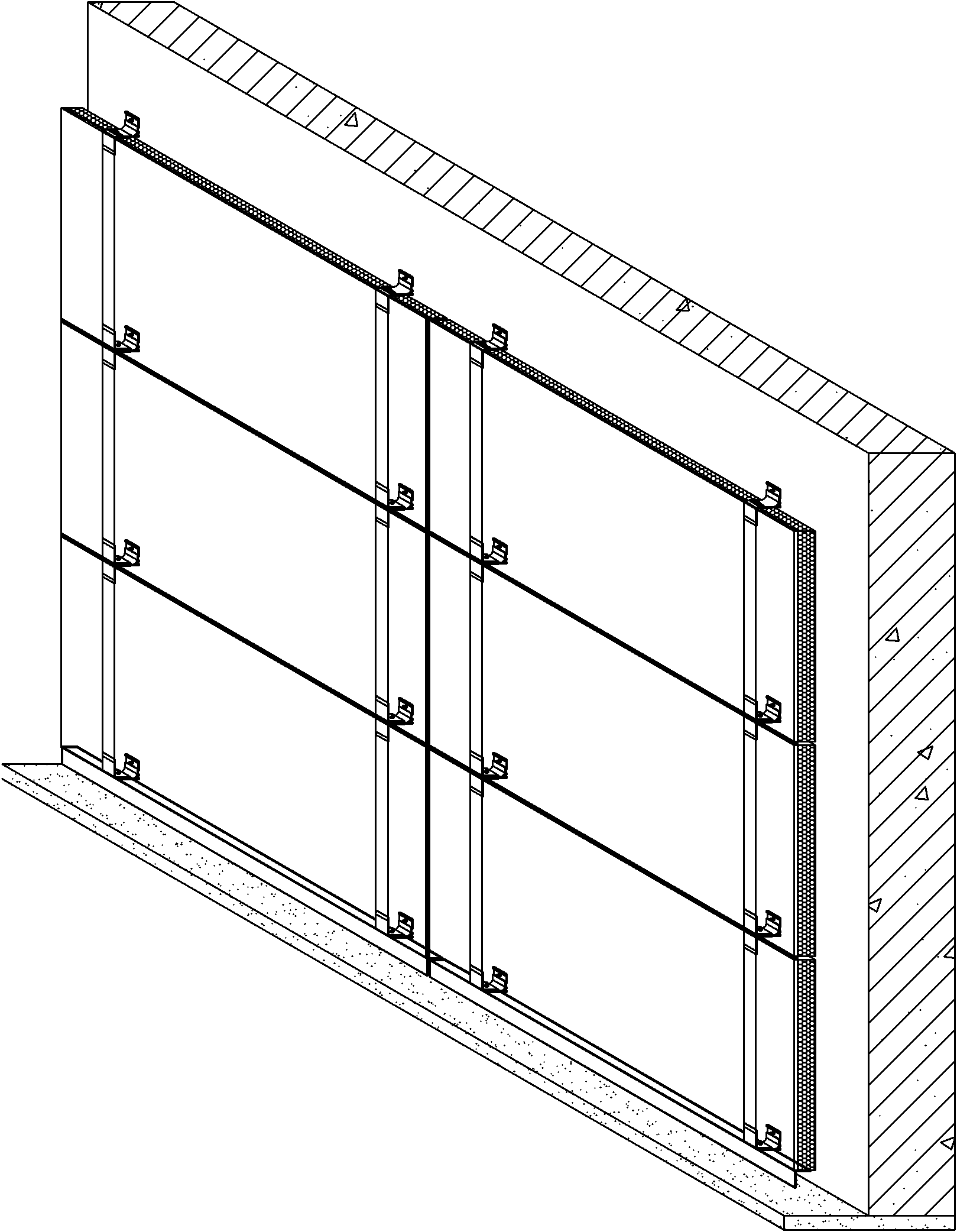 Process for mounting splicing type low-carbon heat insulating energy-saving plate