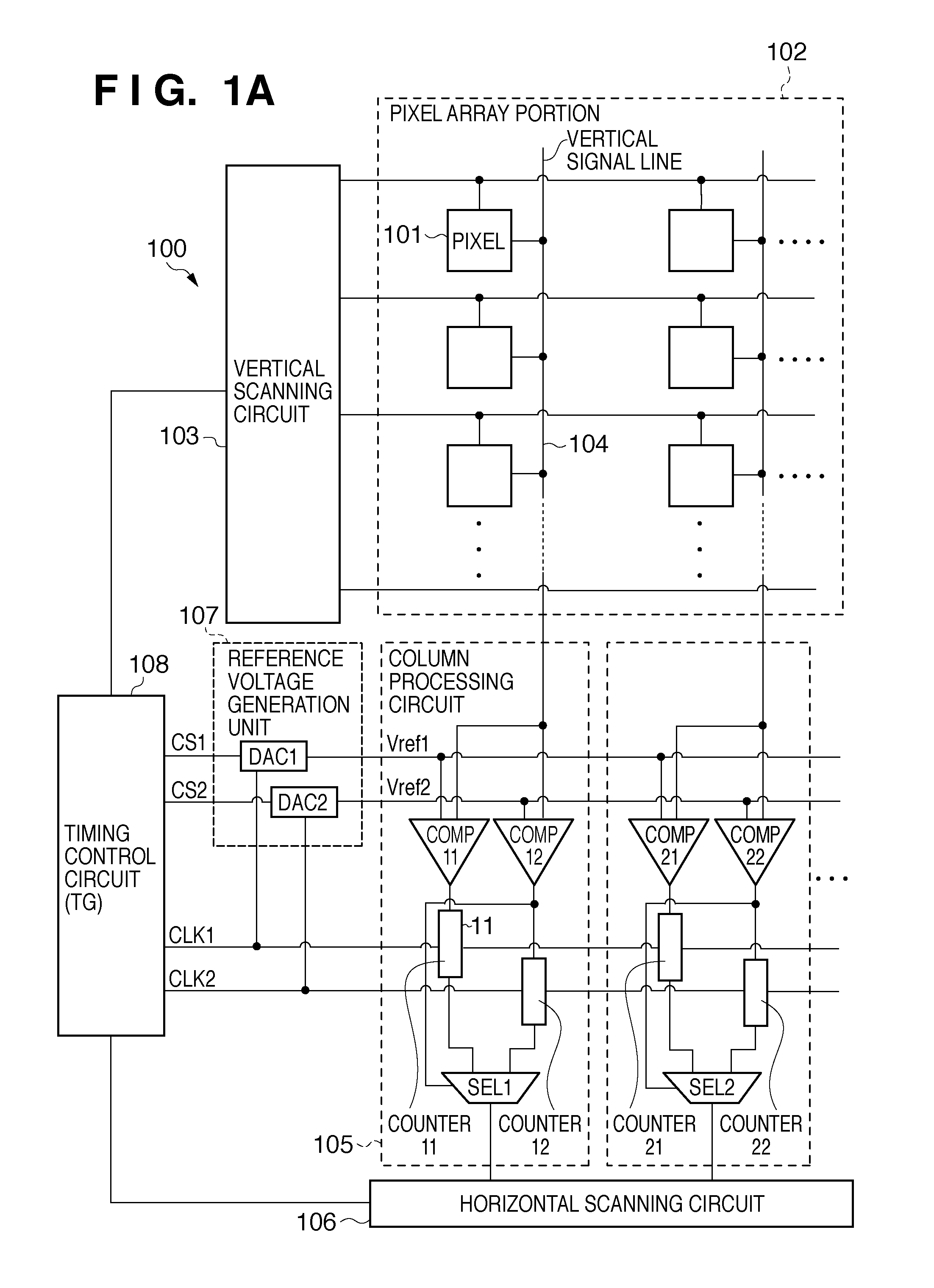 Solid-state image sensing element and image sensing system including comparison units with switchable frequency band characteristics