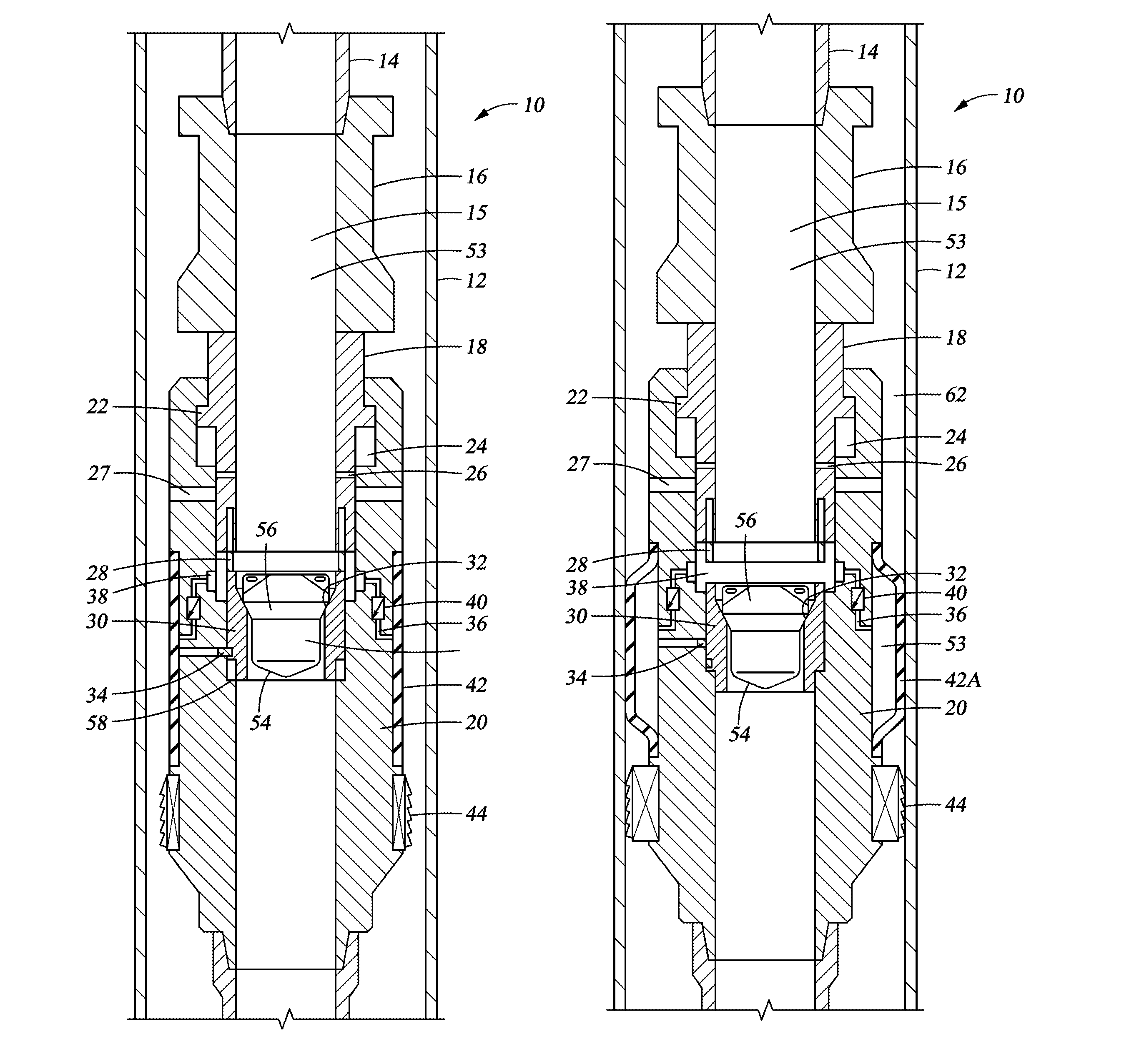 Sliding stage cementing tool