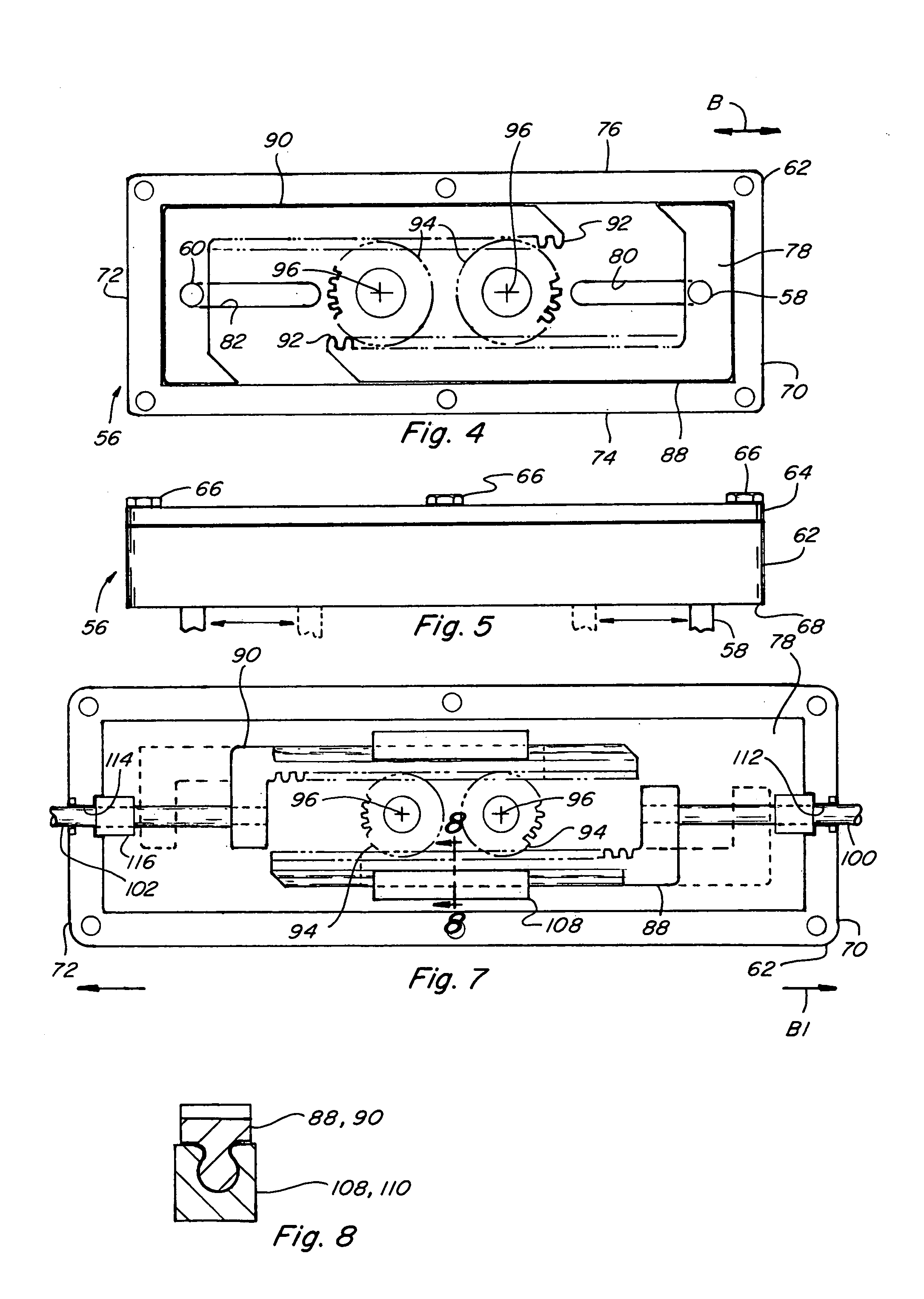 Reversing transfer drive for sickle cutting knives on a header of an agricultural combine