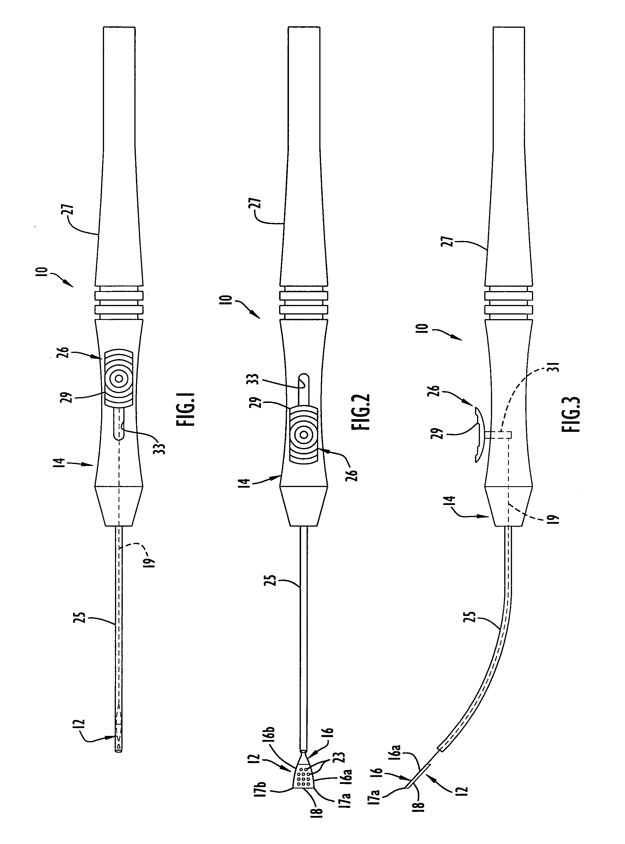 Lenticular net instruments