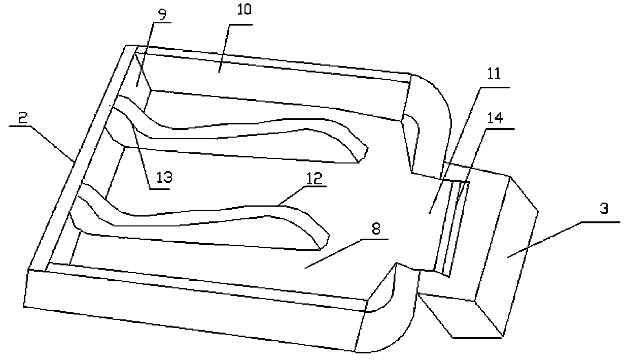 Bone marrow smear dyeing system