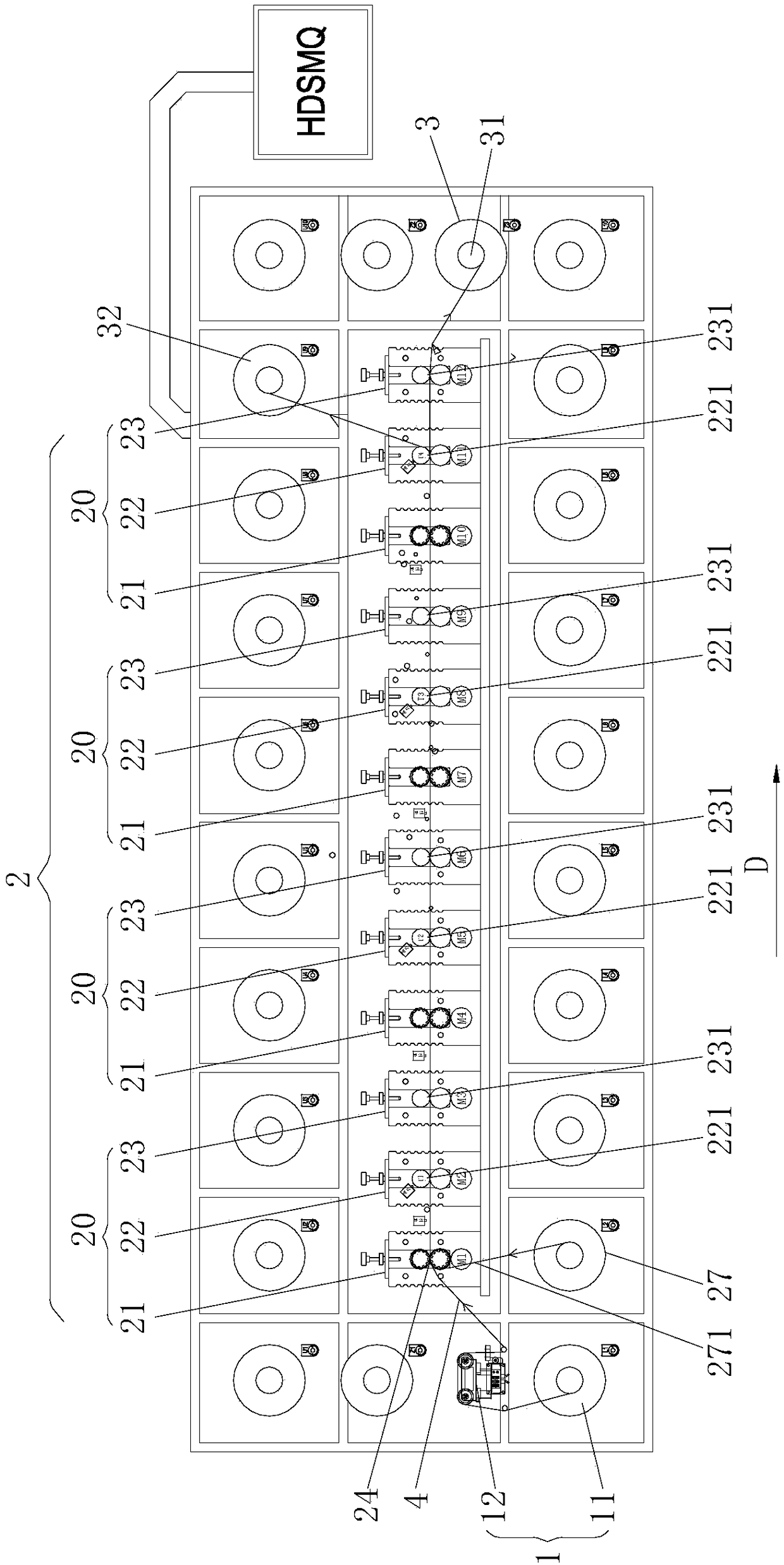 External molding equipment for flexible circuit board for automobile and process thereof