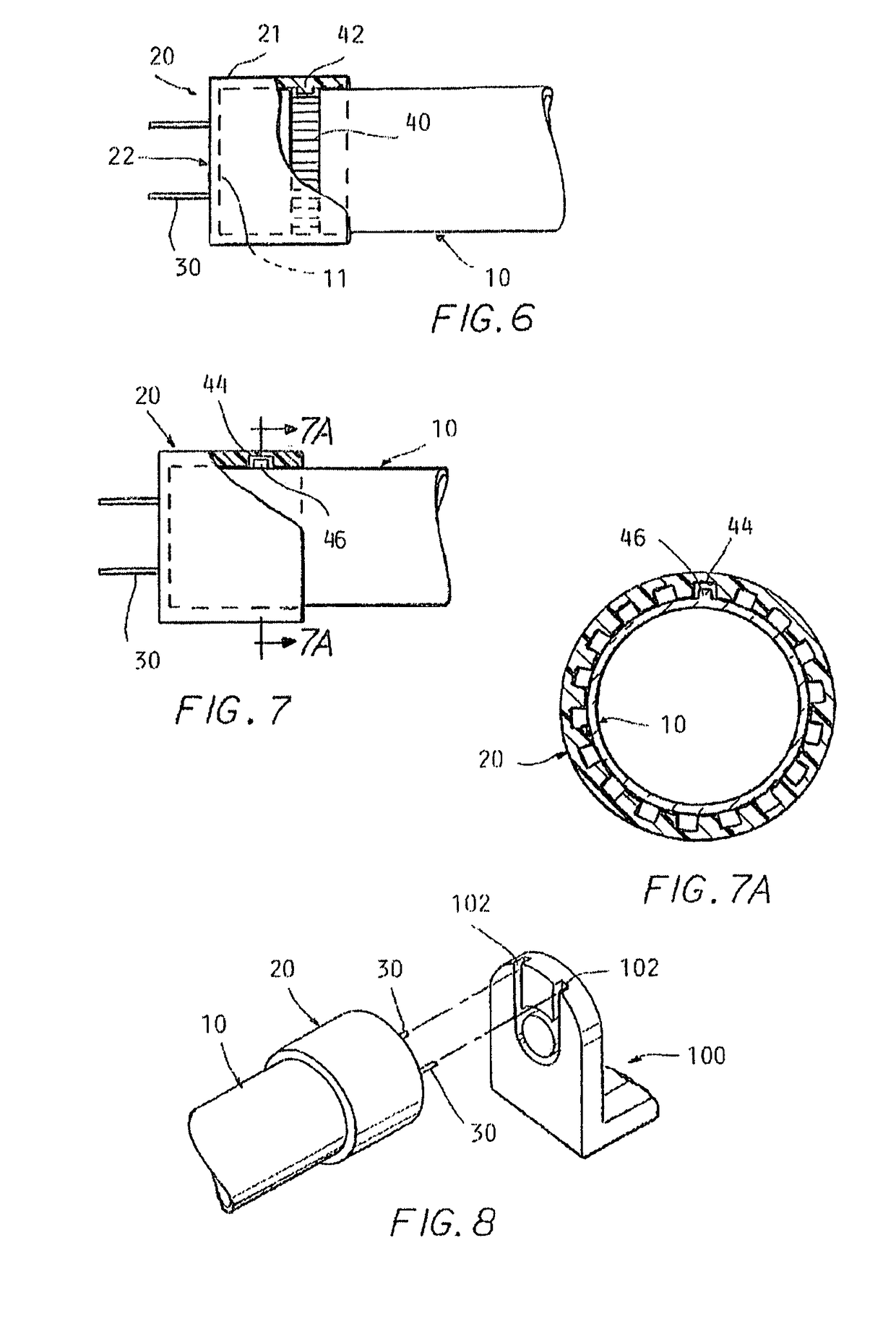 LED lighting apparatus with swivel connection
