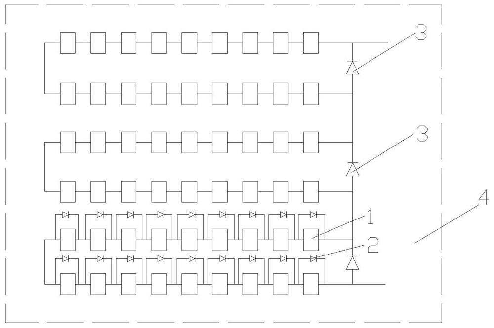 Optimized structure of photovoltaic module