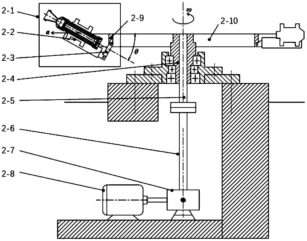 Test method for nonlinear unstable combustion of solid rocket motors under overload conditions
