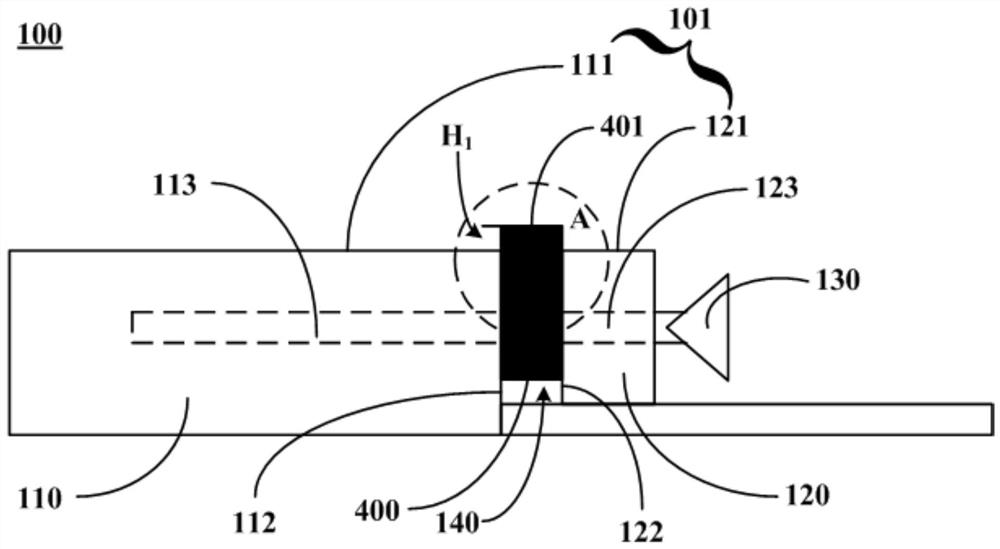 A device for the preparation and transfer of thin-film cross-section samples