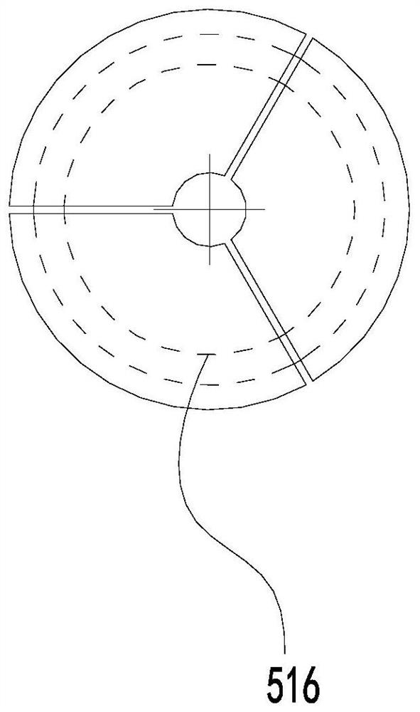 Rotary clamping mechanism for round pipe and equipment and method for inner circle processing of round pipe