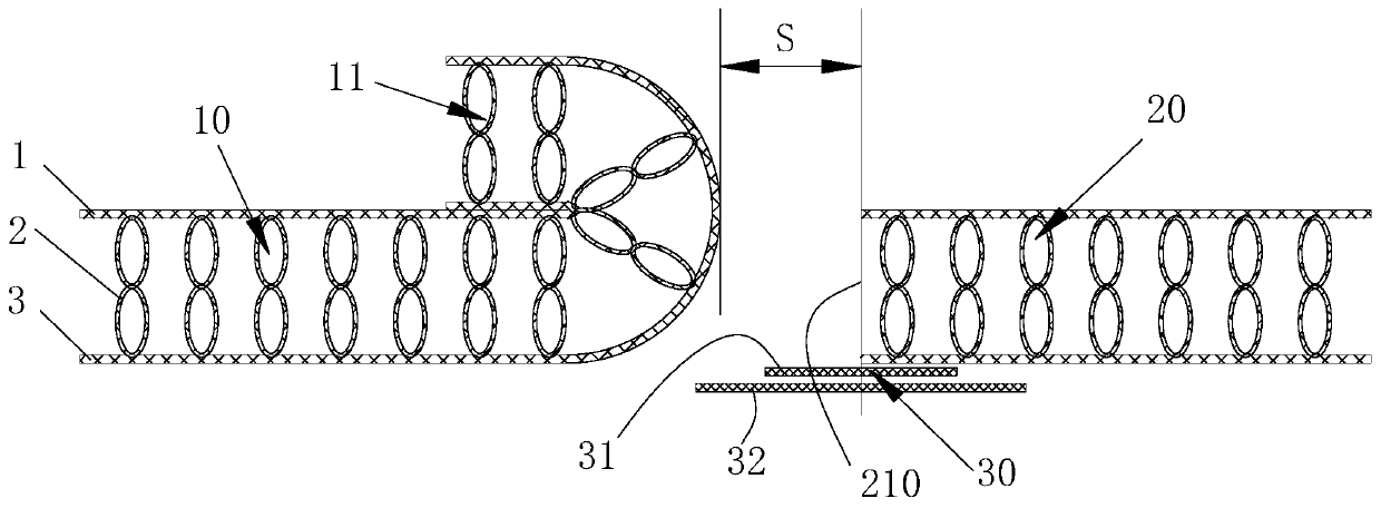 Forming method of three-dimensional hollow composite material