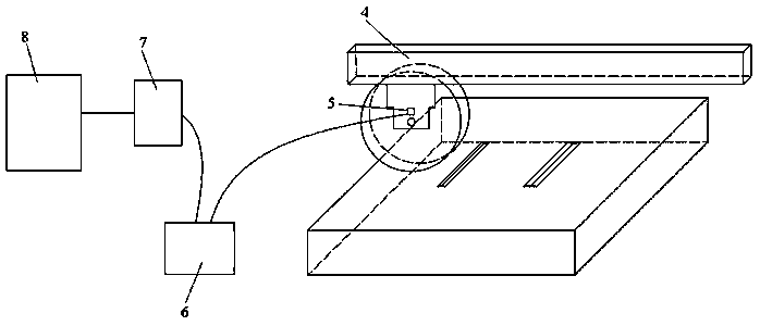 Test method for damping effect of pavement concrete