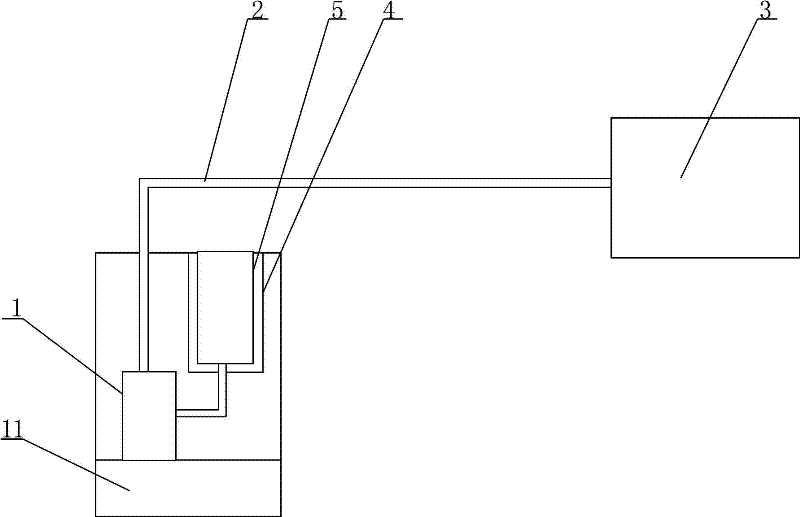 Superconducting quantum interference device (SQUID) cooling device of handheld ultra low field magnetic resonance imaging (MRI)