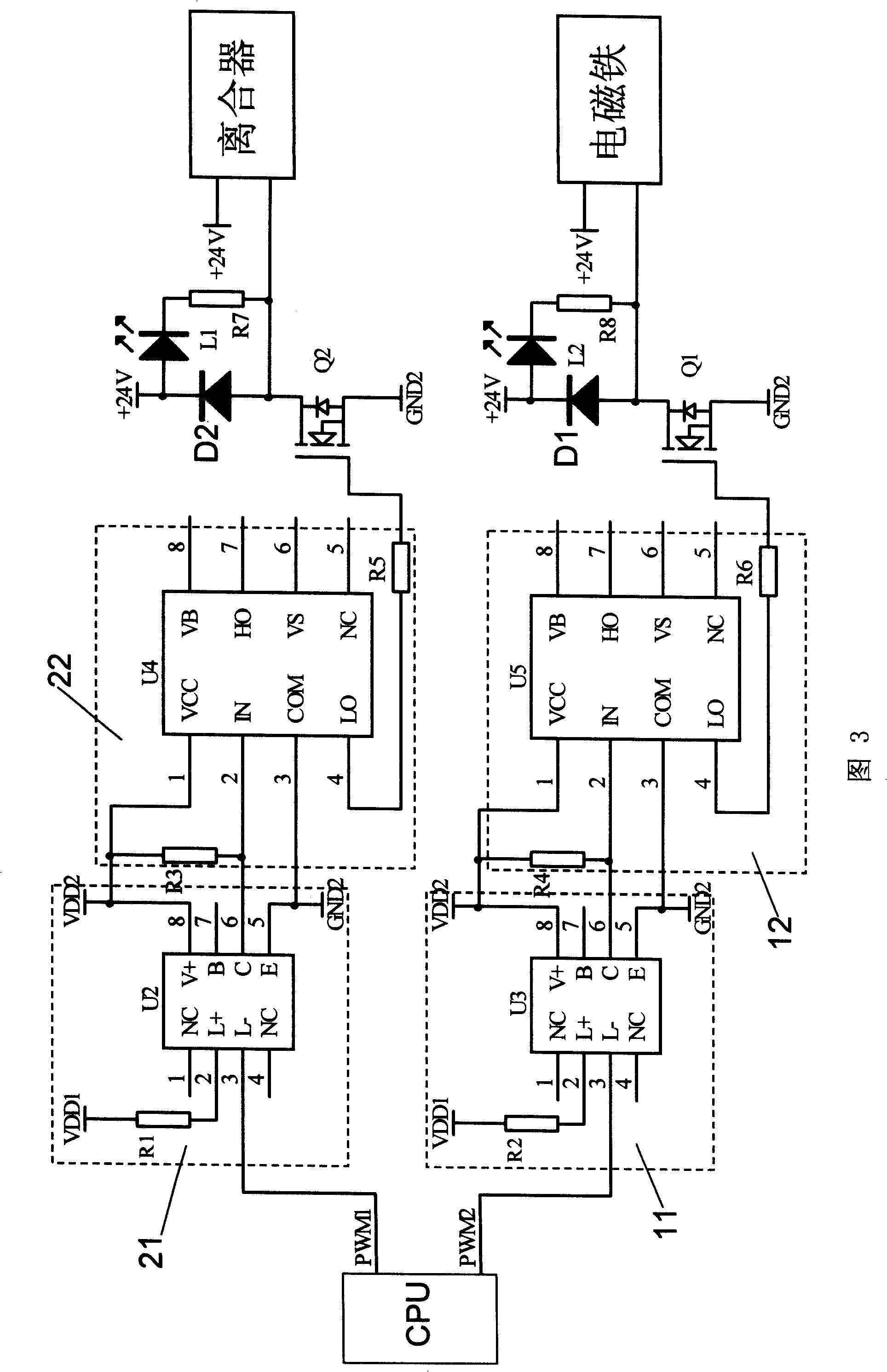 Passage brake movement control device and control method thereof