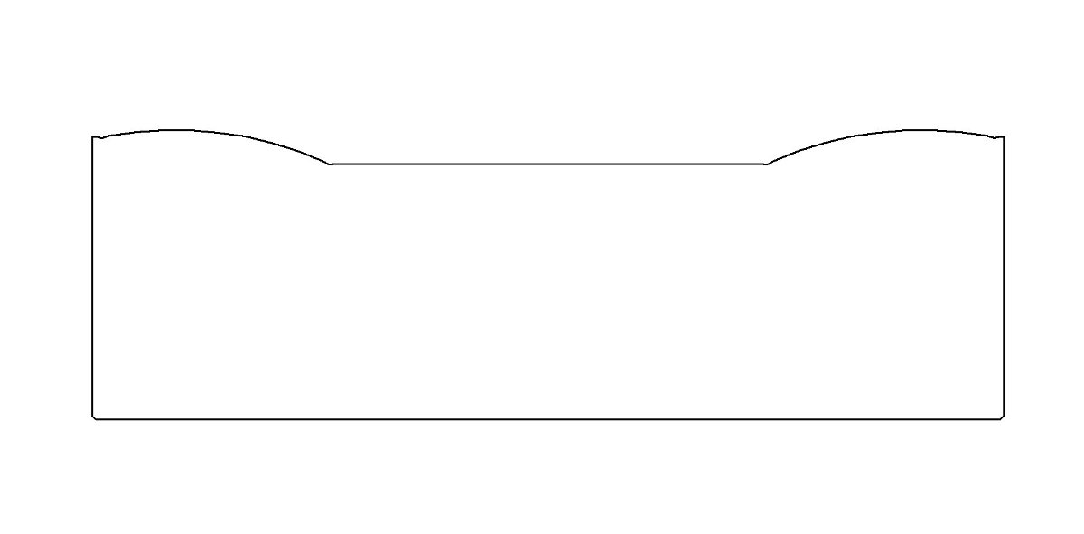 Processing method and device of metal shell brattice for cambered refrigerator