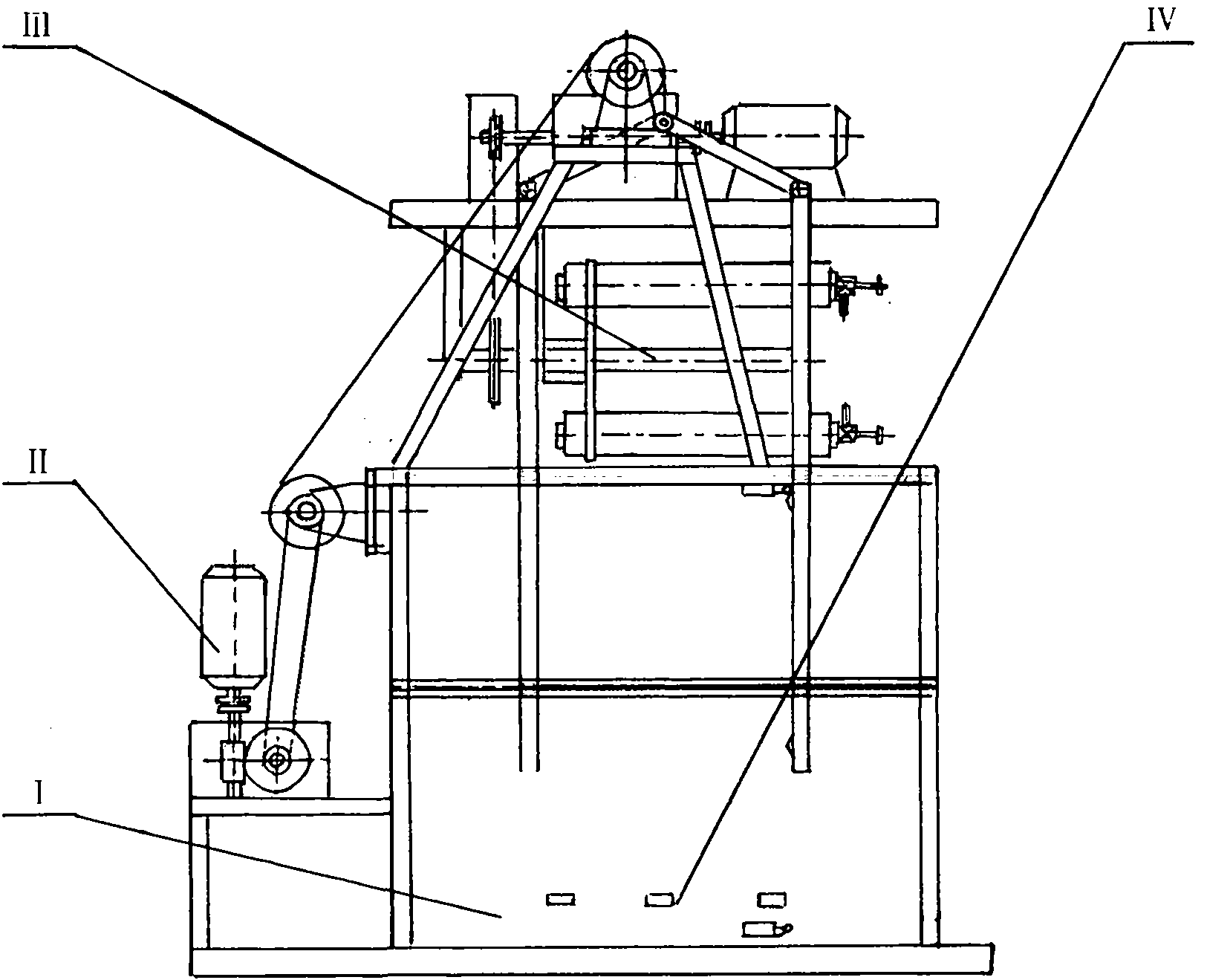 Cooking testing machine for multi-pot papermaking