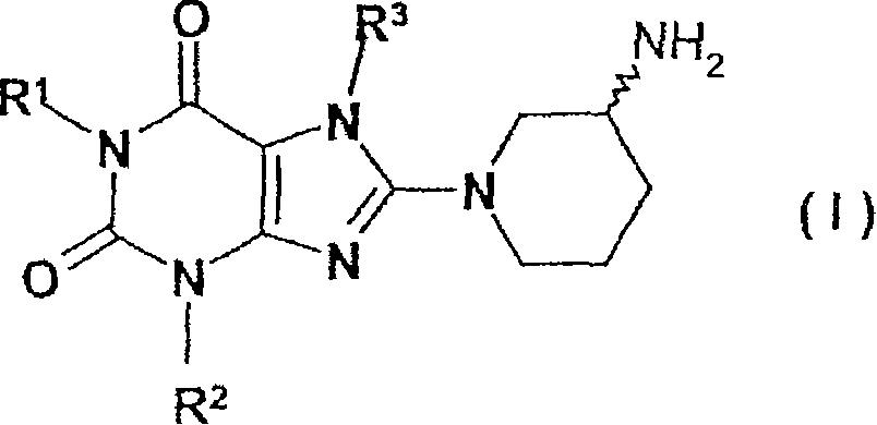 Method for producing chiral 8-(3-amino-piperidin-1-yl)-xanthines