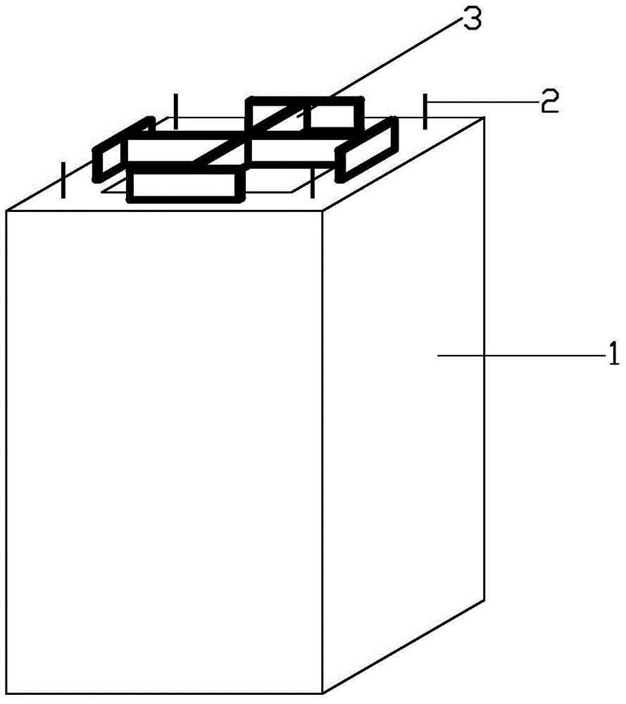 Prefabricated and assembly type steel reinforced concrete column with high-performance concrete frame and construction method