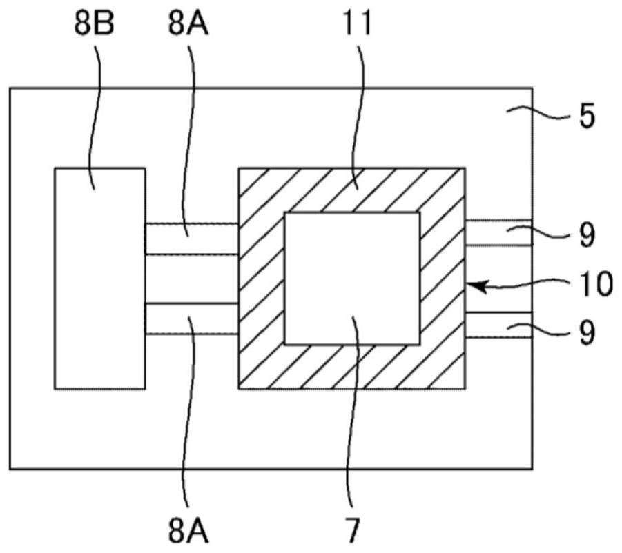 Resin sealing device and resin sealing method