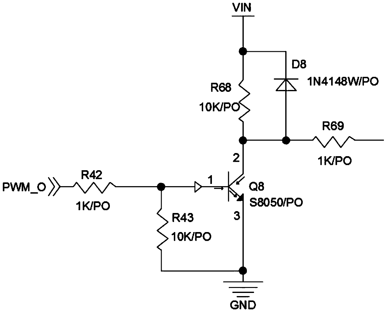 Technology for feeding back vehicle motor and controller status by using PWM signal