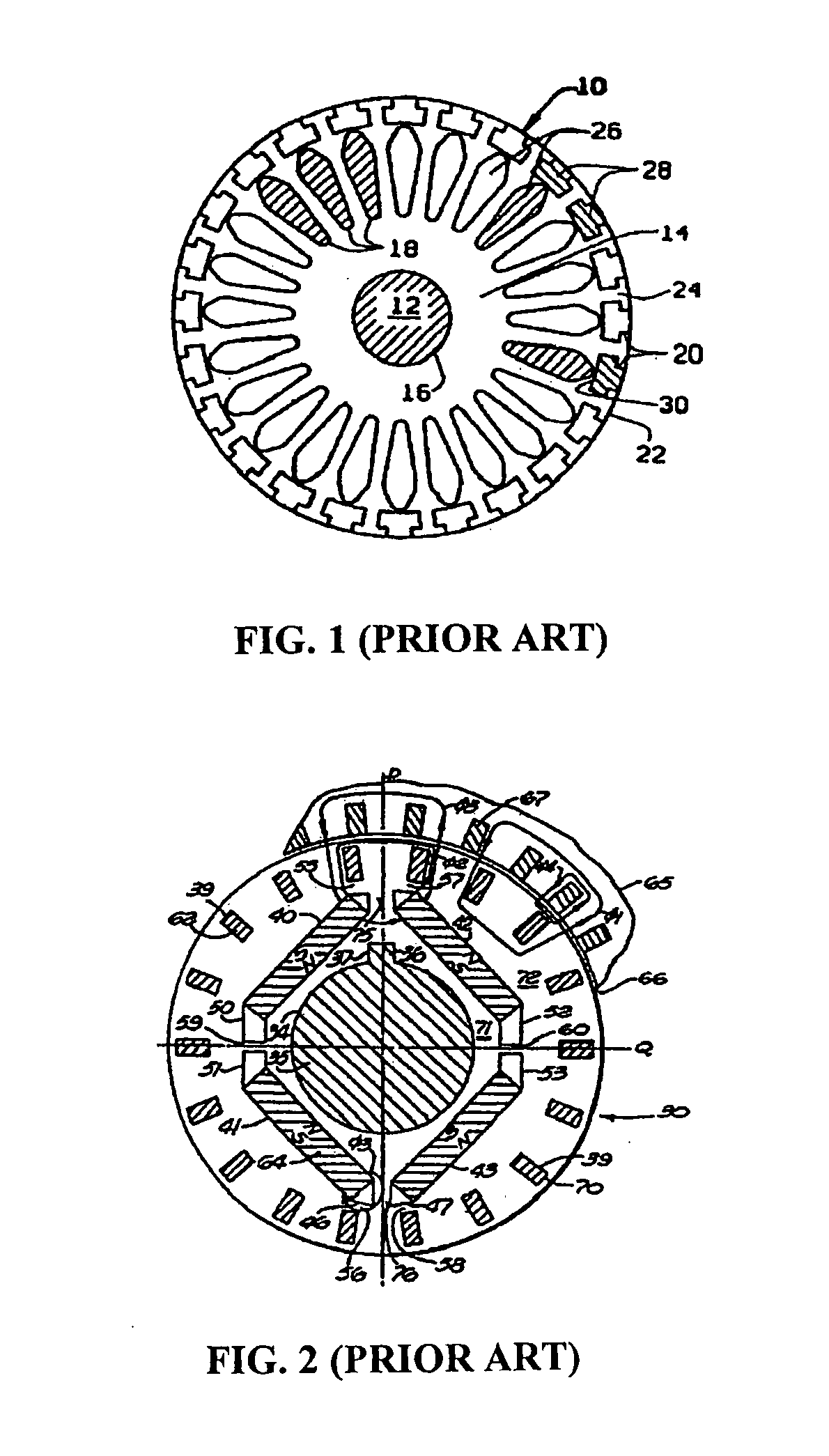 Rotor structure of line-start permanent magnet synchronous motor