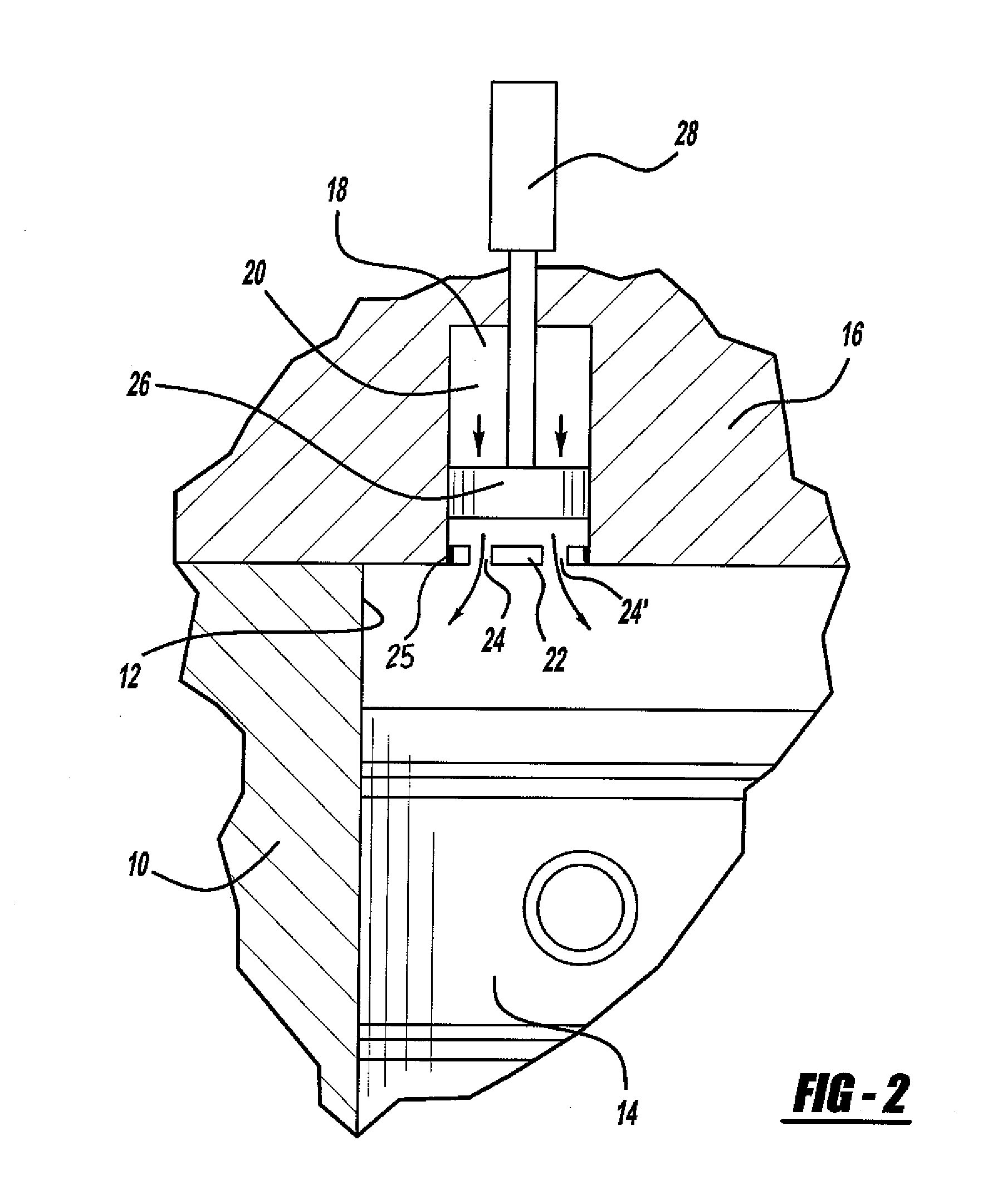 Combined variable compression ratio and passive ignition system