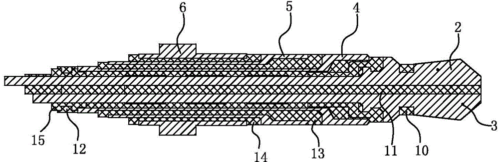 Five-pole plug