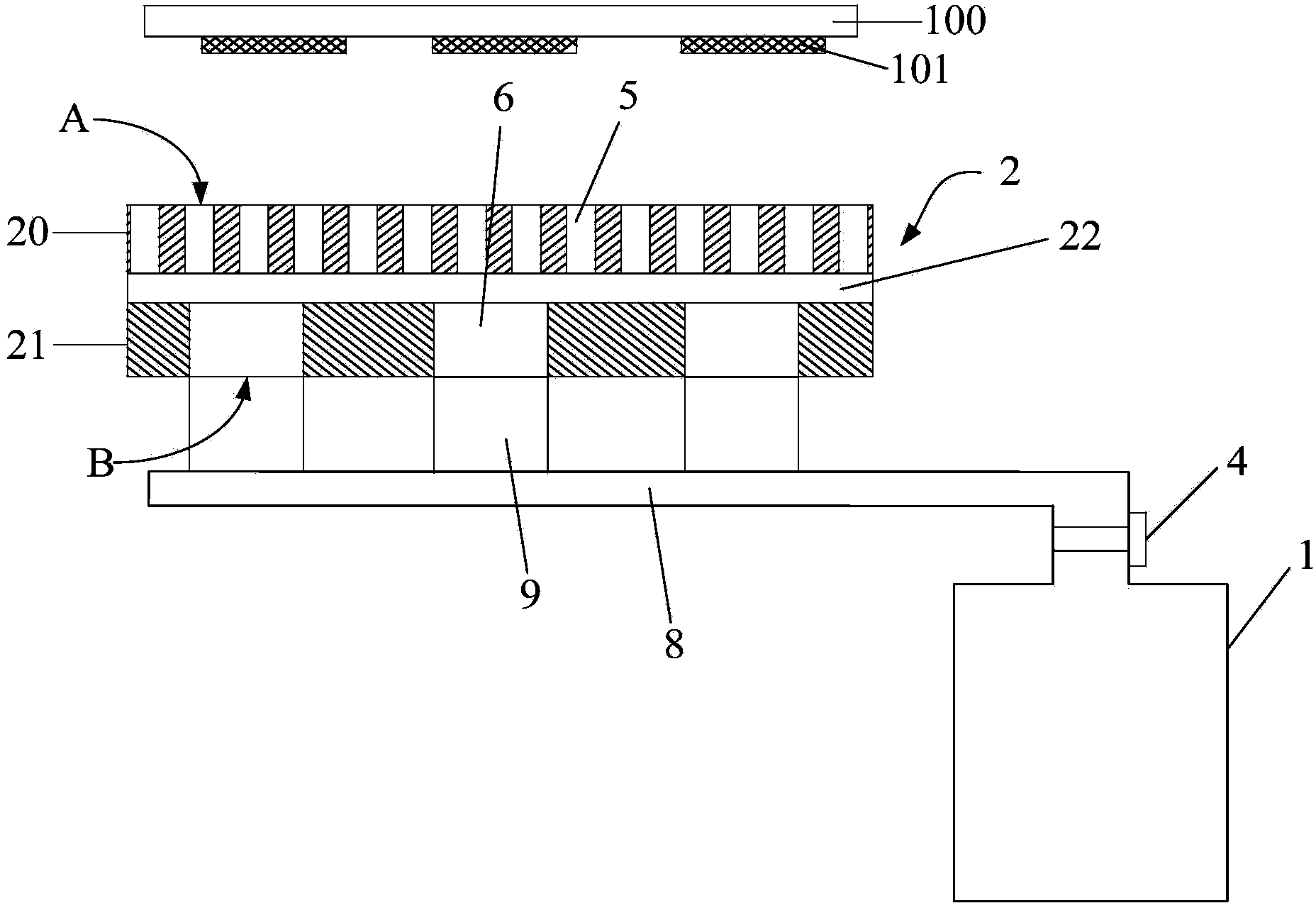 Evaporation source, film-forming facility and film-forming method thereof