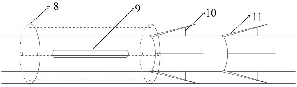 Movable anchor rod based on chemical anchor increasing and using method thereof