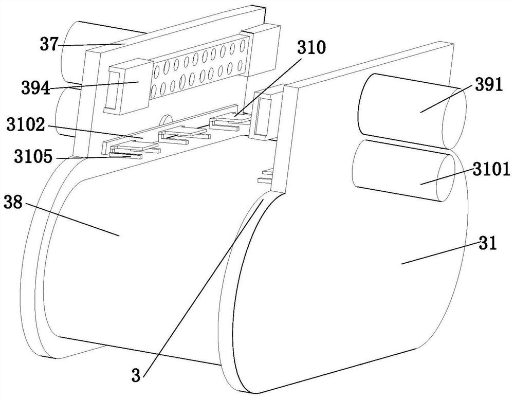 Automatic forming processing device for corrugated paper packaging boxes