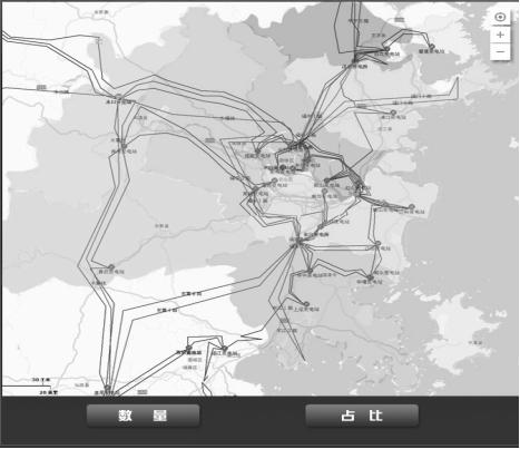 A real-time analysis method of distribution network power supply capacity based on gis space service