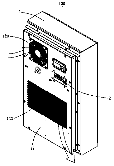 Air conditioner with variable cooling capacity
