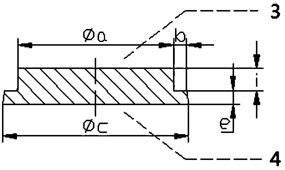 Connection method of anti-inclusion pouring cup for large casting