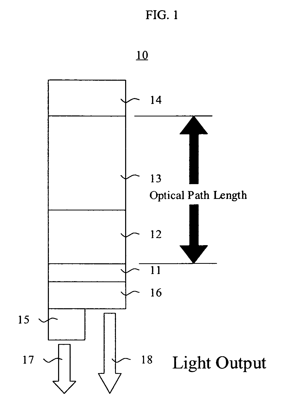 Oled microcavity subpixels and color filter elements