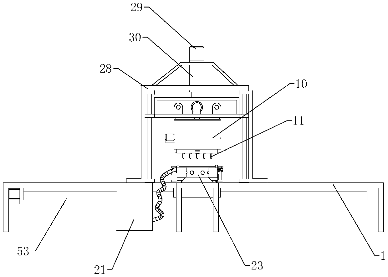 Automatic machining device for internal medicine drainage bodies