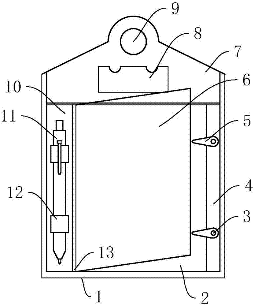 Multifunctional case history folder