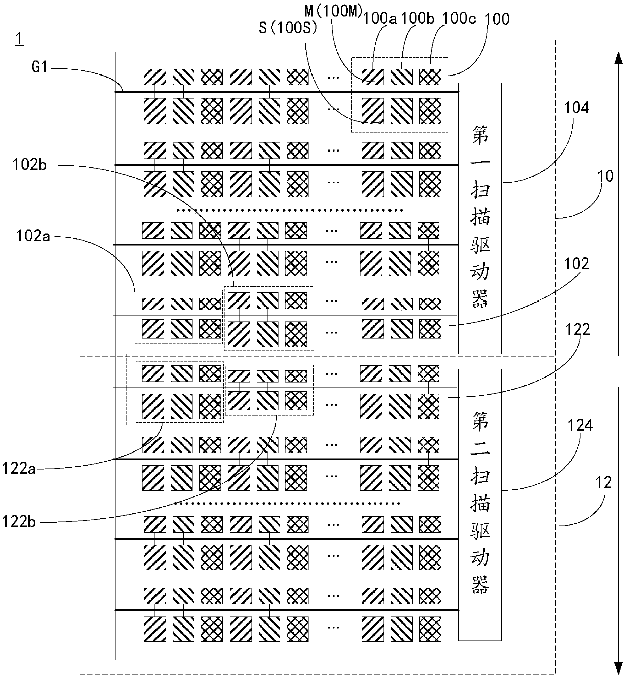 A kind of array substrate and display panel