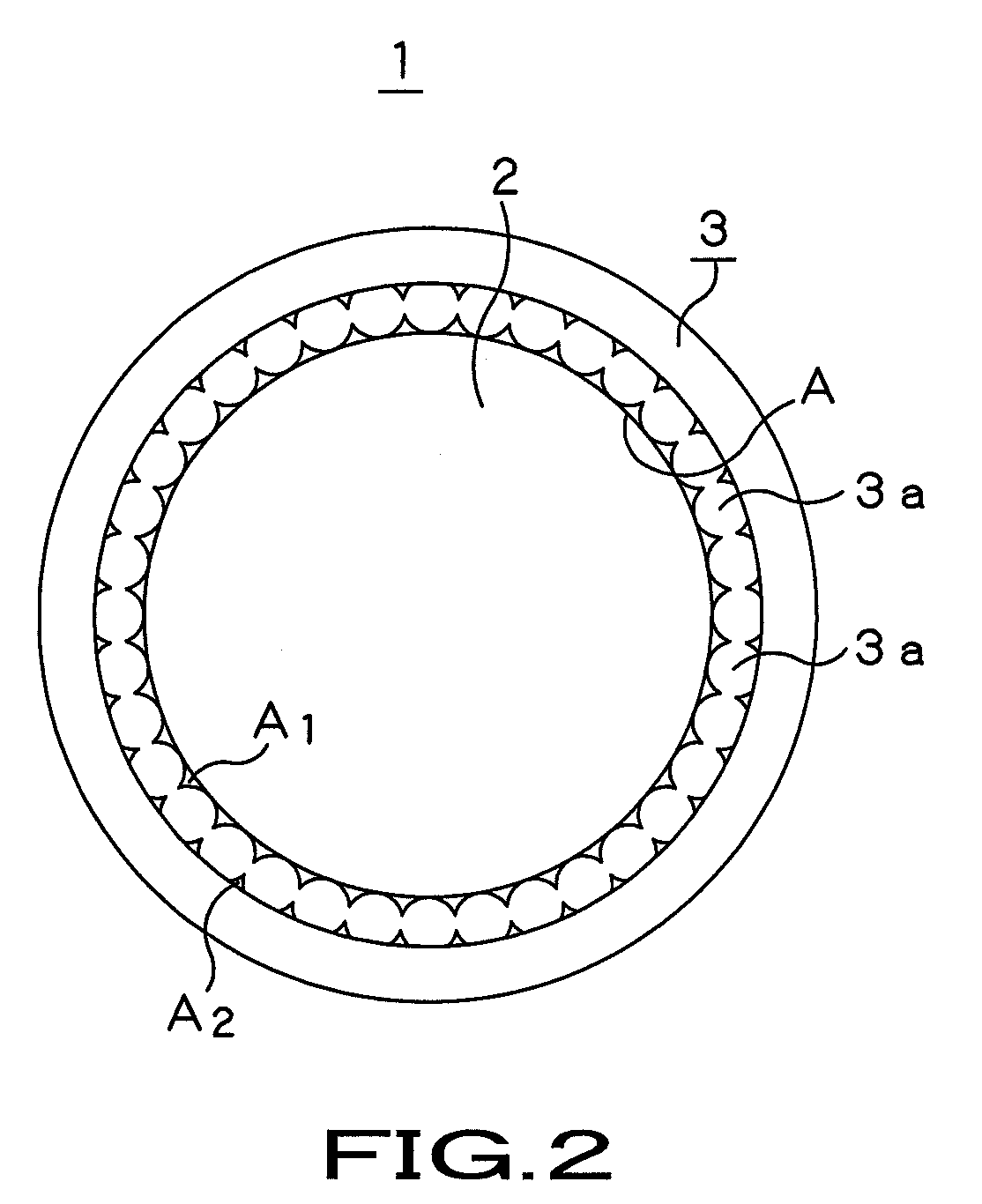 Conductive particle, anisotropic conductive interconnection material that uses the conductive particle, and method for producing the conductive particle