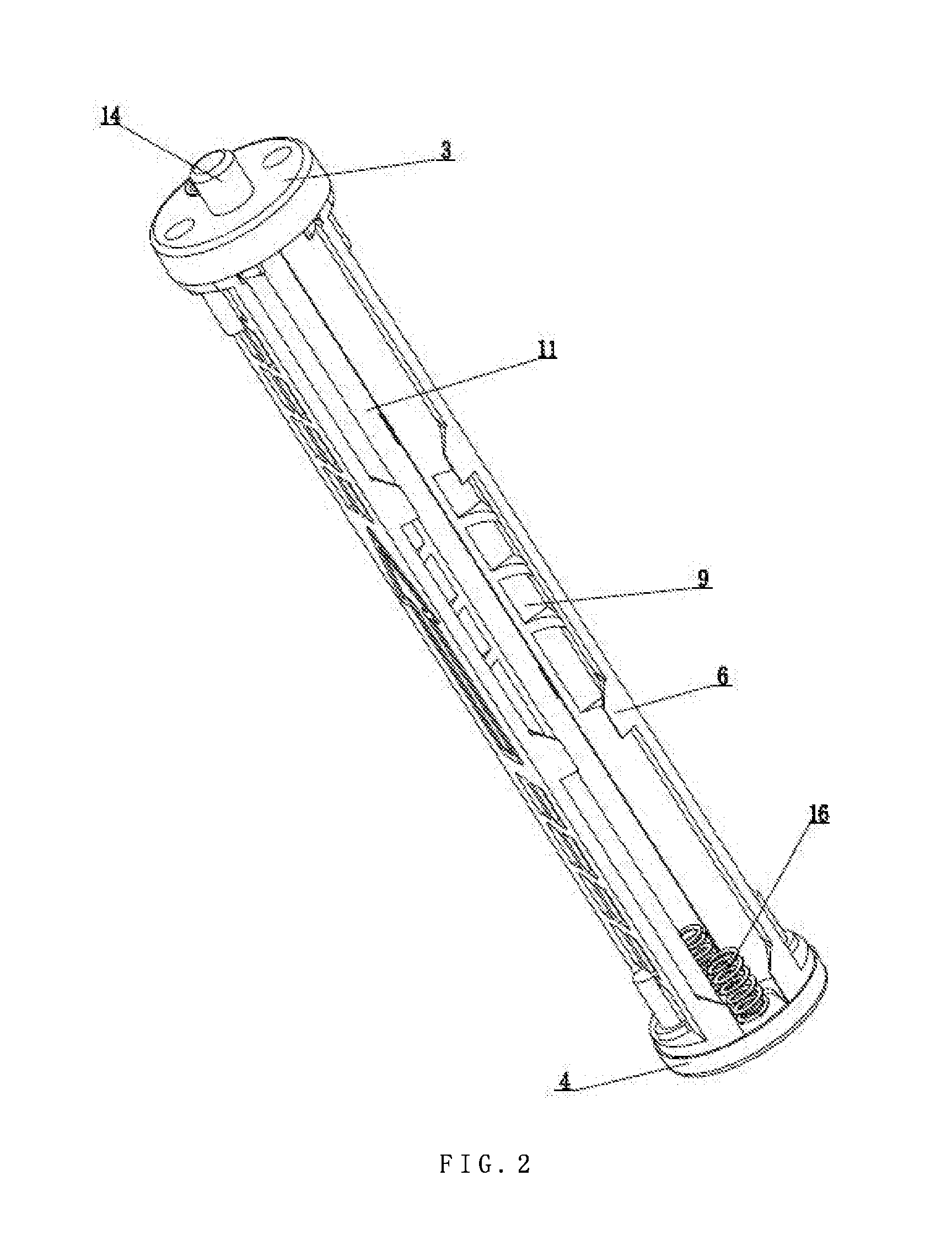 Detachable battery rack