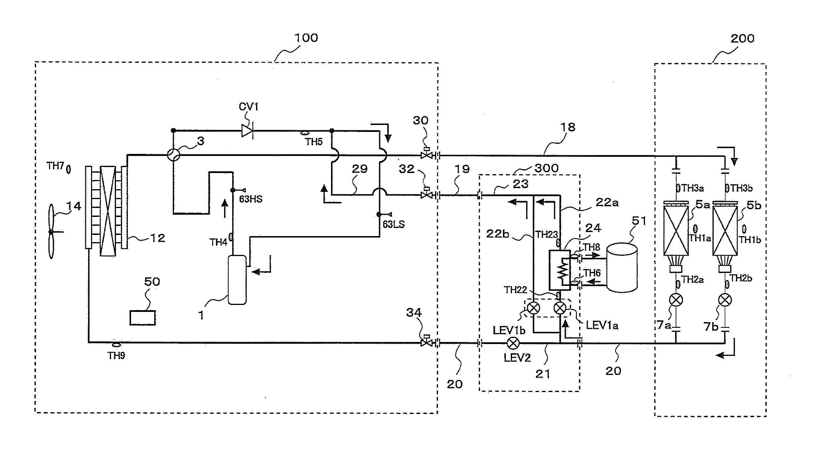 Air-conditioning apparatus including unit for increasing heating capacity