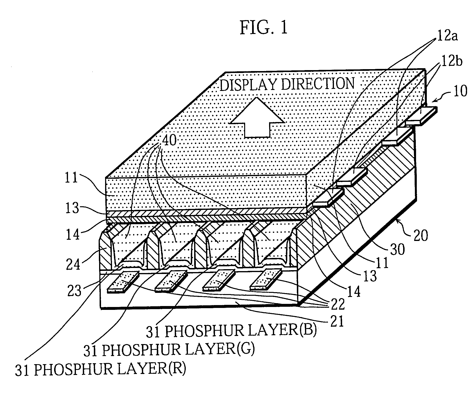 Plasma display panel manufacturing method for manufacturing a plasma display panel with superior picture quality, a manufacturing apparatus, and a phosphor ink