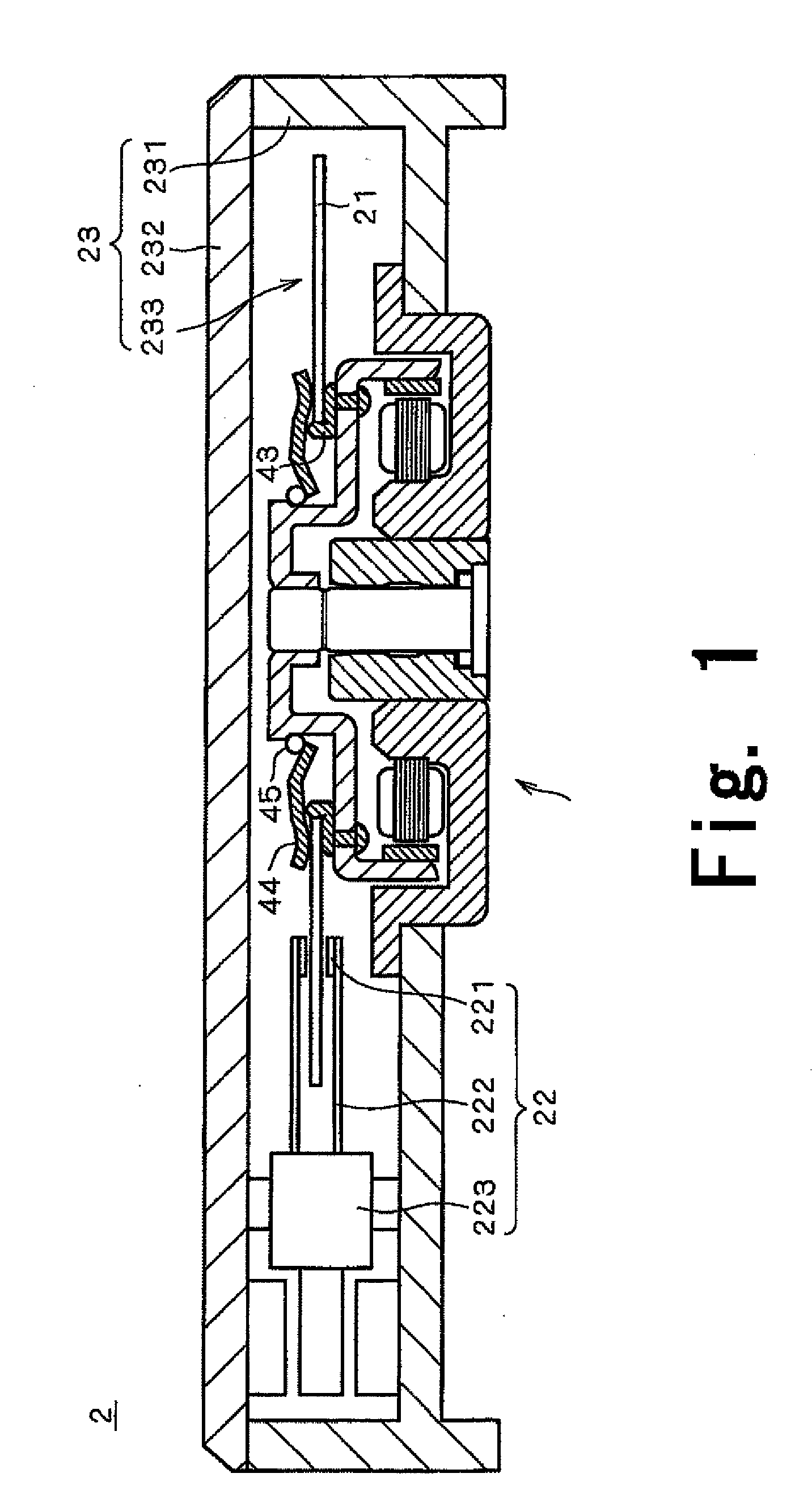 Production method of spindle motor and spindle motor