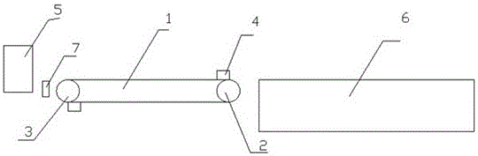 An aluminum profile forming device