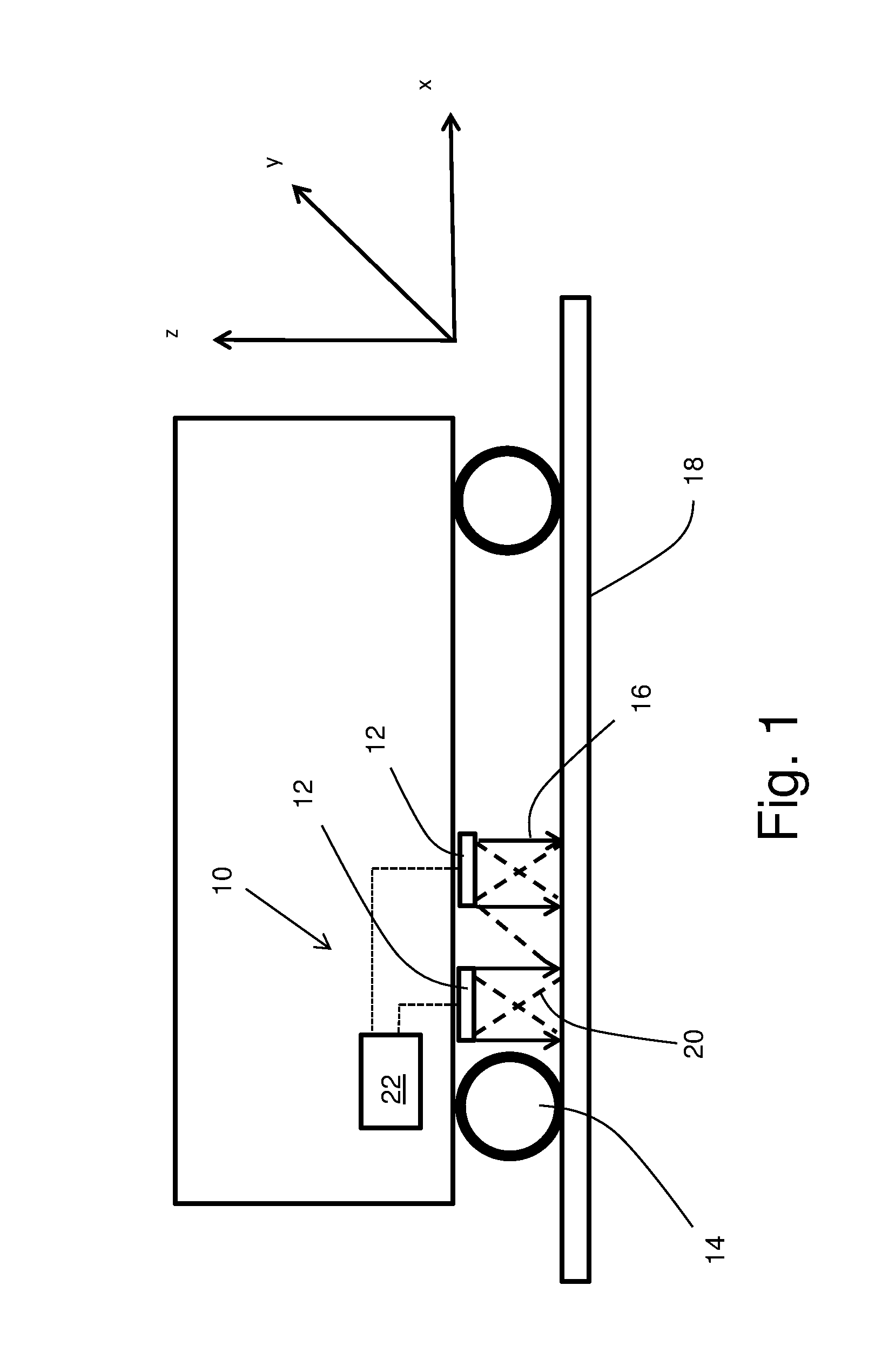 Method and apparatus to determine structural parameters of a railway track