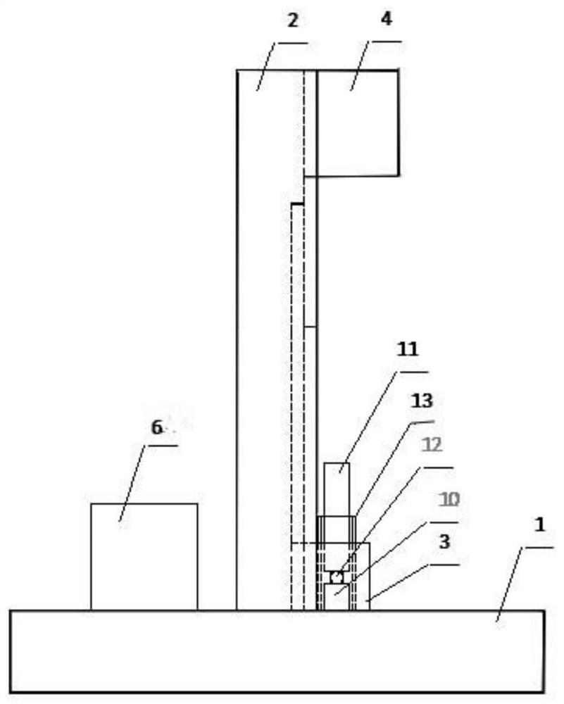 Elastic wire fatigue performance testing device and using method thereof