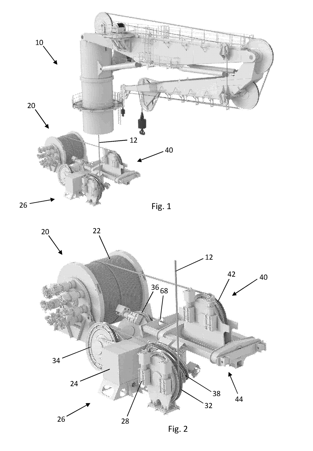 System and spooling device for spooling of a rope on a winch drum