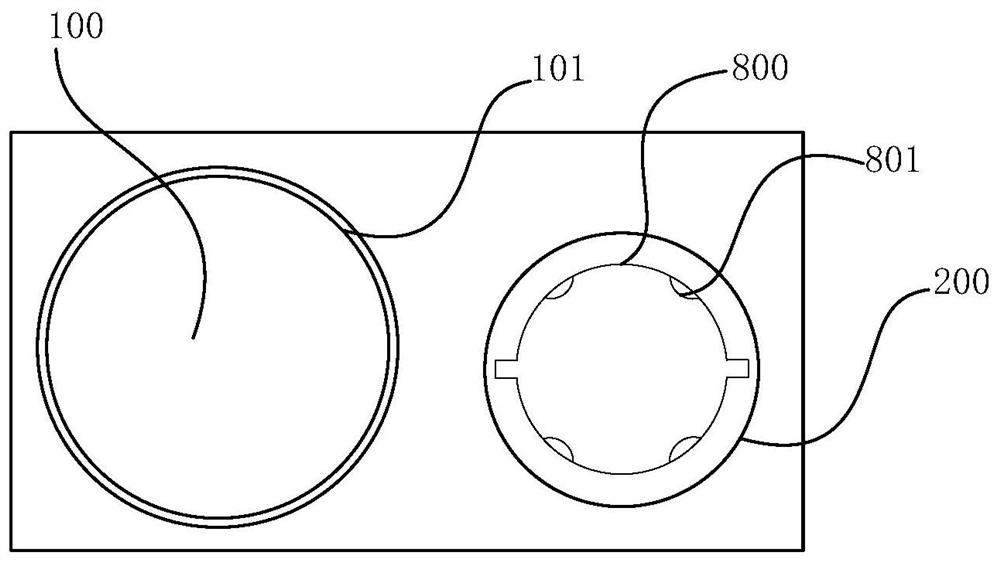 An electric lock for operating a circuit