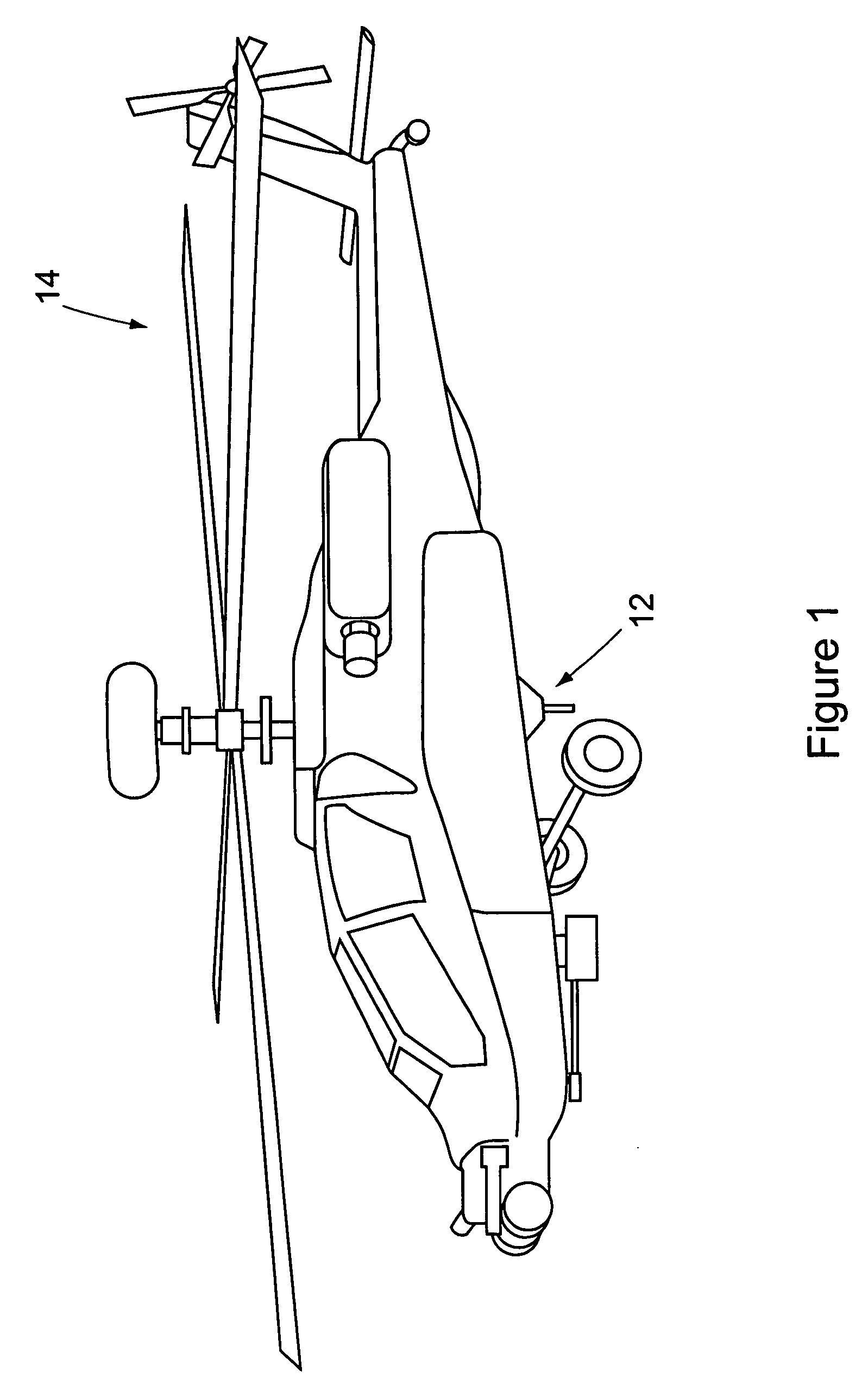 Landing assist probe mounting system
