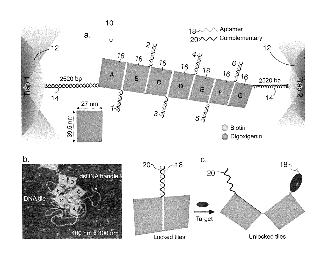 Mechanochemical platform and sensing methods using DNA origami nanostructures