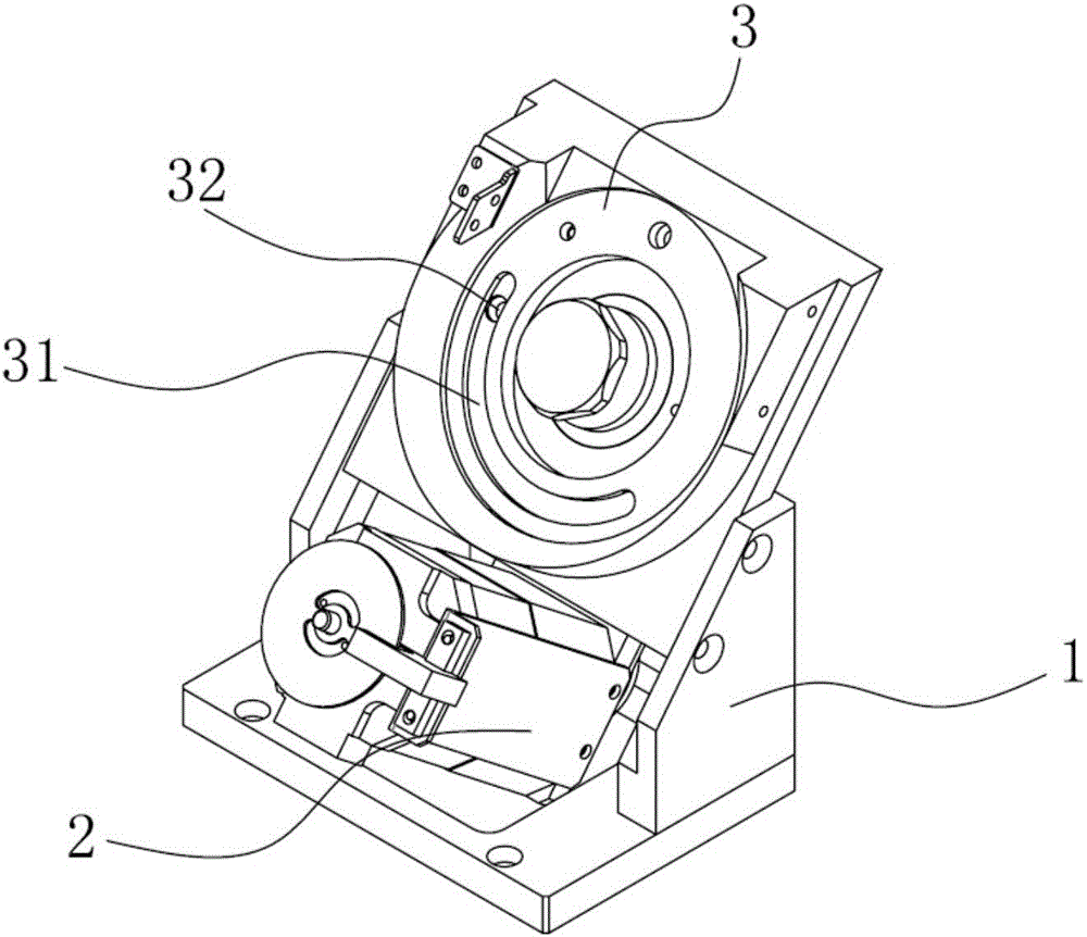 Vacuum feeding method of rotary disc screw feeding device