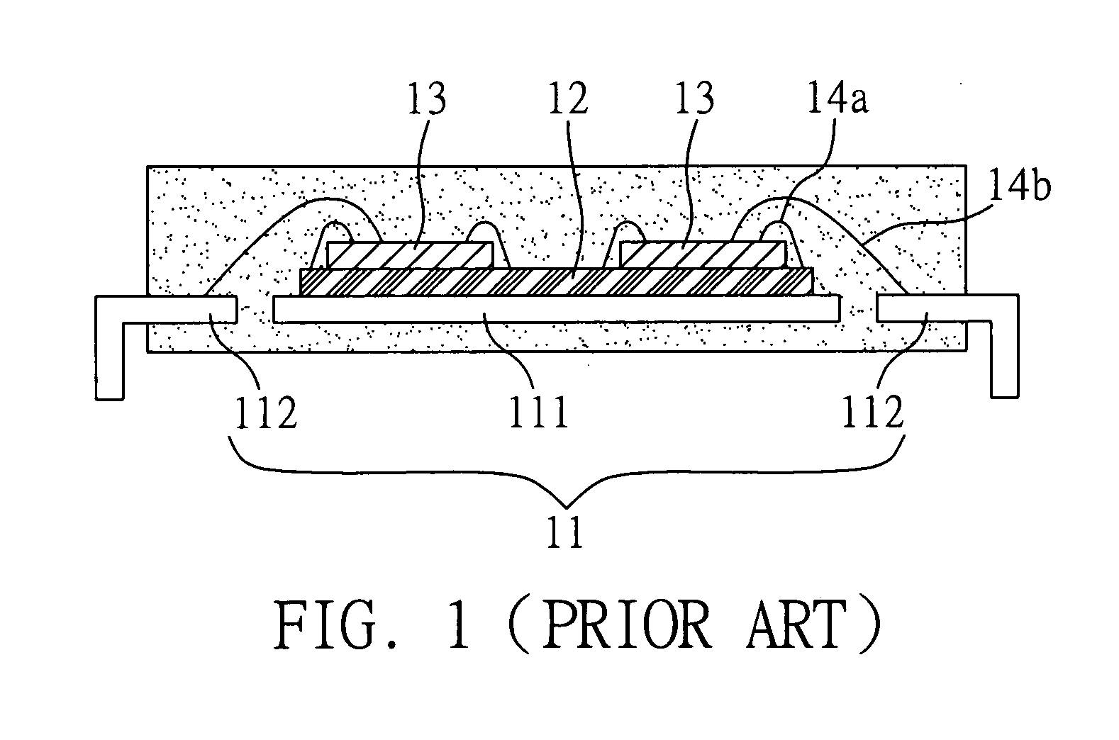 Multi-chip semiconductor device having leads and method for fabricating the same